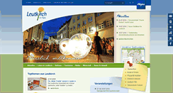 Desktop Screenshot of leutkirch.de